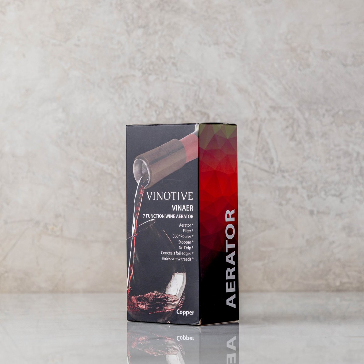 Cooper's Hawk Winery & Restaurants > Wine Tools > Bronze Vinaer Aerator